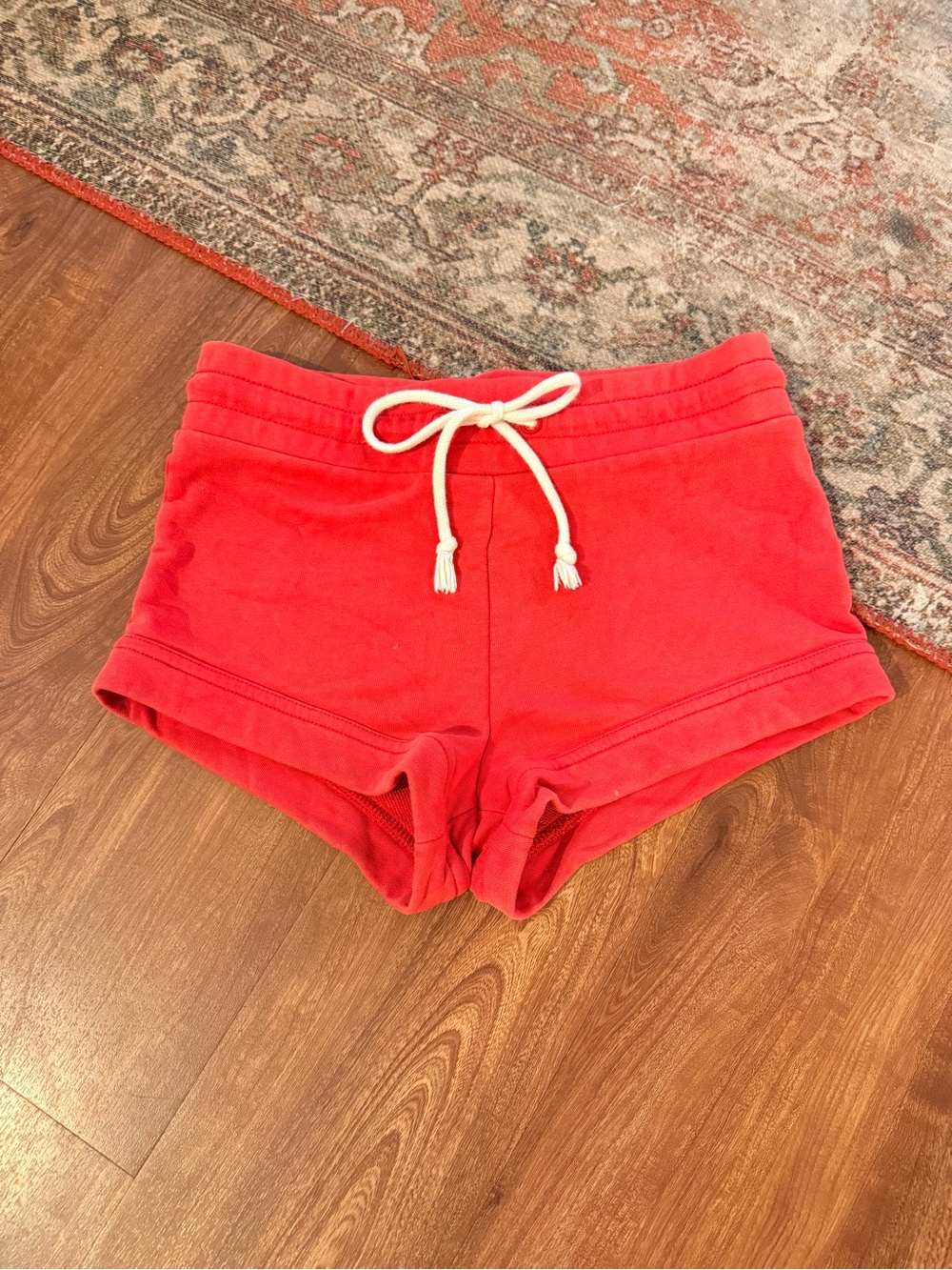 Urban Outfitters Red Drawstring Sweatshorts